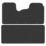 Car Mat Co. Renault Trafic Crew Cab 2014 on Carpet & Rubber Car Mats 2 Piece Set