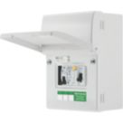 British General  5-Module 5-Way Part-Populated  EV Charger Consumer Unit with SPD