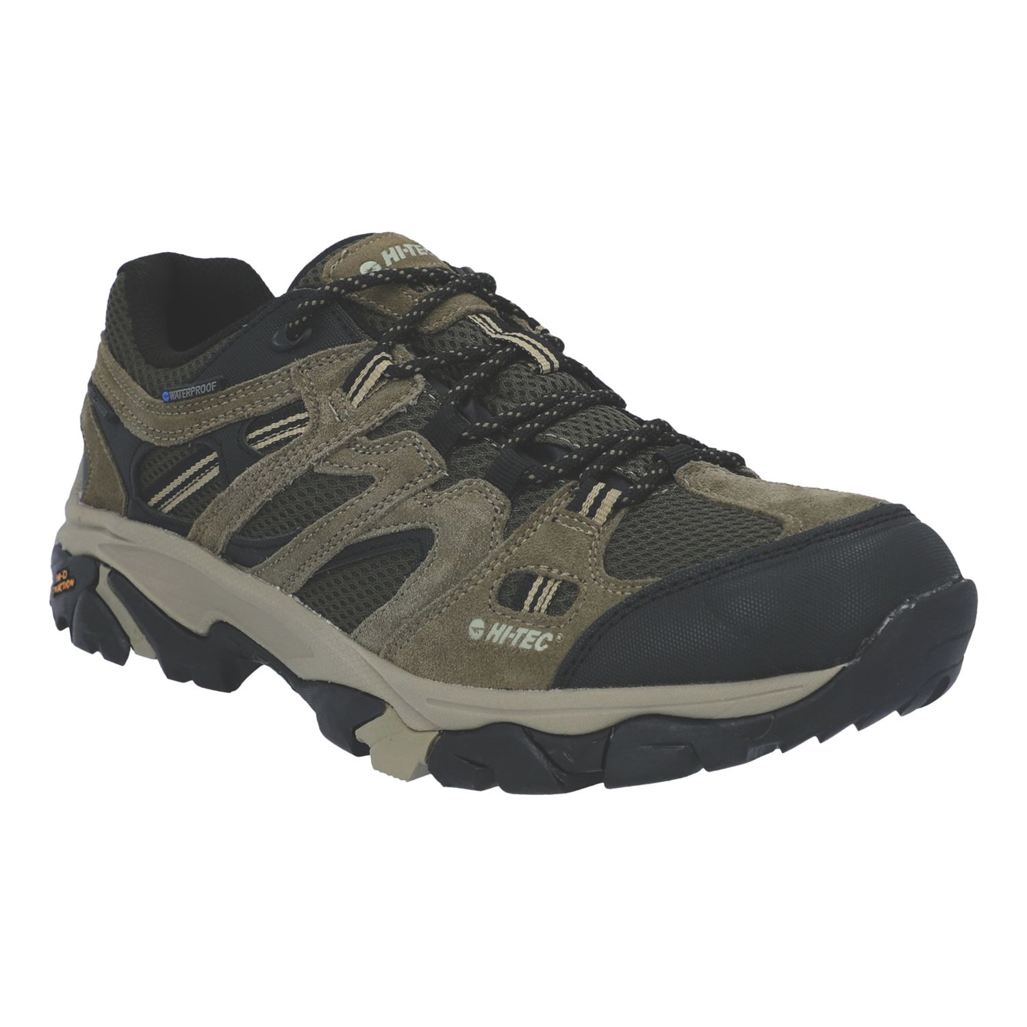 Hi-Tec Apex Lite Low Hikers Size 6 Taupe Waterproof Non Safety Trainers (943YG)