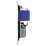 Schneider Electric Ultimate Low Profile 2-Gang Dual Voltage Shaver Socket 115 / 230V Polished Chrome with Black Inserts