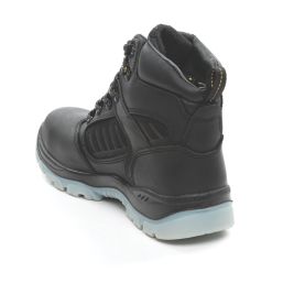 DeWalt Recip Safety Boots Black Size 10 - Screwfix