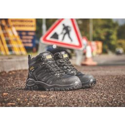 Stanley FatMax Ontario Safety Boots Black Size 9 - Screwfix