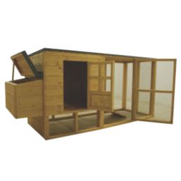 Shire  6' 6" x 2' 6" (Nominal) Timber Chicken Coop