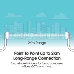 Labgear  AC900 Single-Band Wireless Network Bridge Kit (2km)