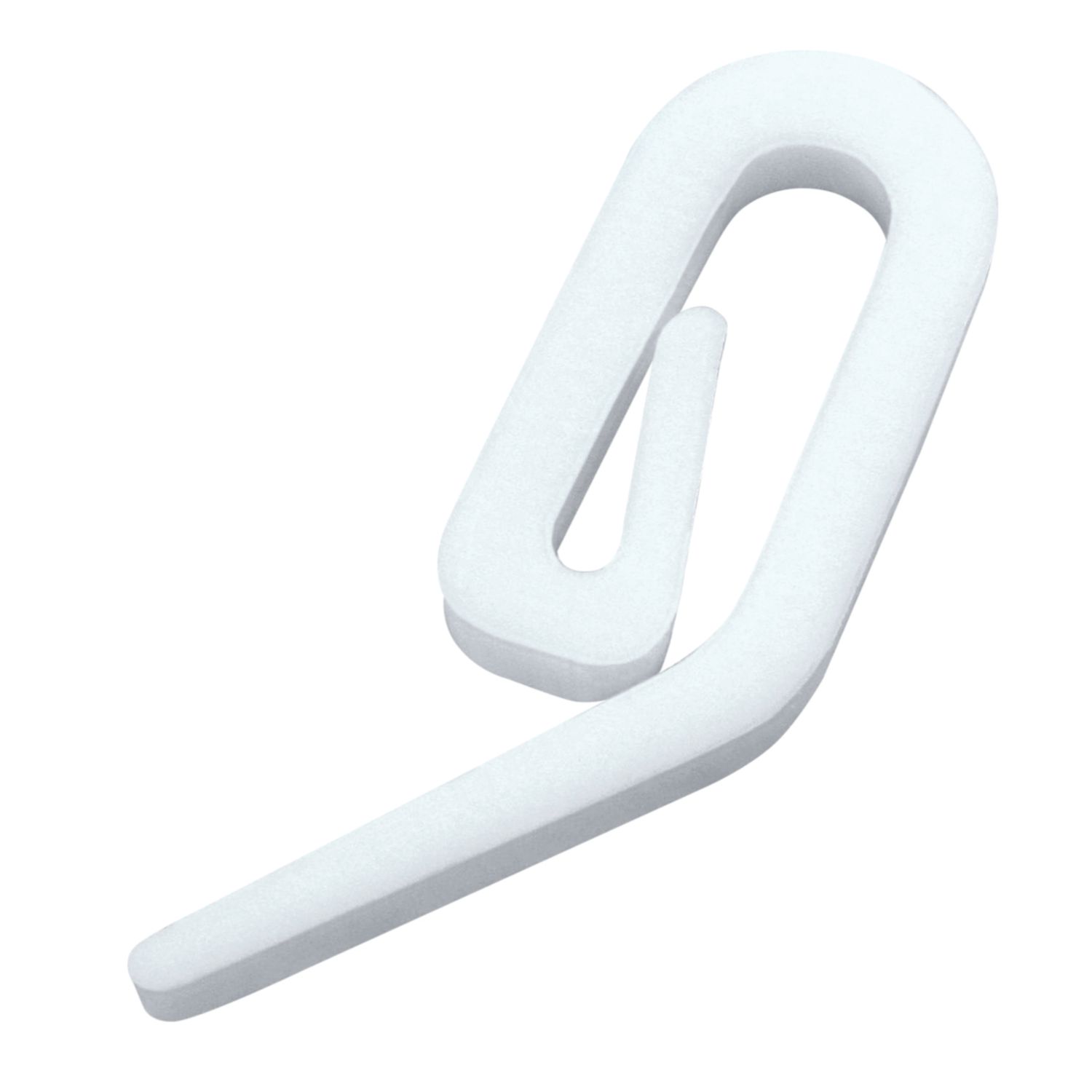 Renaissance Plastic Curtain Hooks White 100 Pack (944CK)