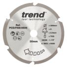 Trend PCD/FSB/2606 Multi-Material Circular Saw Blade 260mm x 30mm 6T