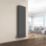 Reina Flat Double 1800mm x 218mm 1977BTU Anthracite Vertical Designer Radiator