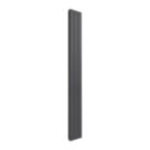 Reina Flat Double 1800mm x 218mm 1977BTU Anthracite Vertical Designer Radiator