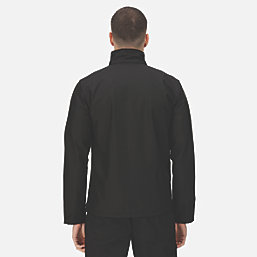 Regatta Octagon II Waterproof Softshell Jacket Black Medium Size 39 1/2" Chest