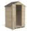 Forest  4' x 3' (Nominal) Apex Overlap Timber Shed