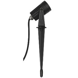 Luceco  Outdoor LED Garden Spike Light Black 4x3W 4x200lm 4 Pack