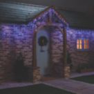 1080 LED Indoor & Outdoor Blue & White Icicle Christmas Lights