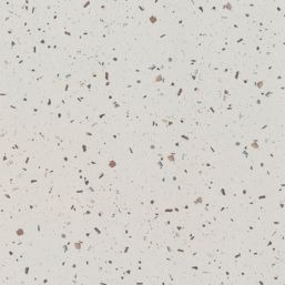 Wilsonart Matt White Sparkle Effect Laminate Upstand 3000mm x 100mm x 20mm