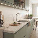 Wilsonart Matt White Sparkle Effect Laminate Upstand 3000mm x 100mm x 20mm