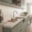 Wilsonart Matt White Sparkle Effect Laminate Upstand 3000mm x 100mm x 20mm