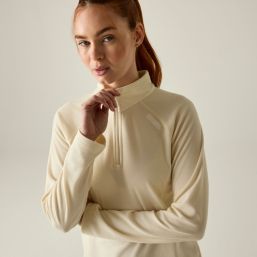 Regatta Montes Womens Fleece Light Vanilla/White Size 12