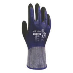 Wonder Grip WG-518W Oil Plus Gloves Purple X Large