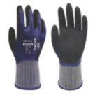 Wonder Grip WG-518W Oil Plus Gloves Purple X Large
