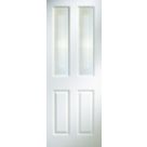 Jeld-Wen Oakfield 2-Clear Light Primed White Wooden 2-Panel Internal Door 1981mm x 762mm