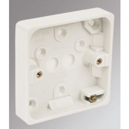 Crabtree Capital 1-Gang Surface Pattress  Back Box 20mm