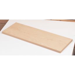 RB UK Woodgrain Twin Slot Shelves 600mm x 250mm x 19mm 2 Pack