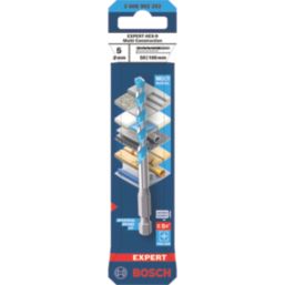 Bosch Expert Hex Shank Multi-Material Drill Bit 5mm x 100mm