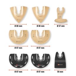 Einhell   Multi-Material Multi-Tool Accessory Kit 10 Pieces