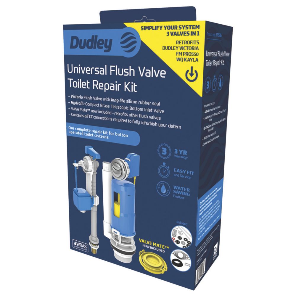 Thomas Dudley Ltd Flush Valve Repair Kit Blue - Screwfix