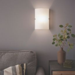 Eglo Troy 3 Wall Light Silver