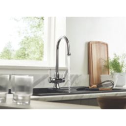 Bristan Renaissance Sink Mixer Chrome-Plated 1 Pair