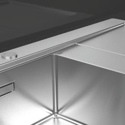 Clearwater Xeron 1.5 Bowl Stainless Steel Kitchen Sink  1000mm x 520mm