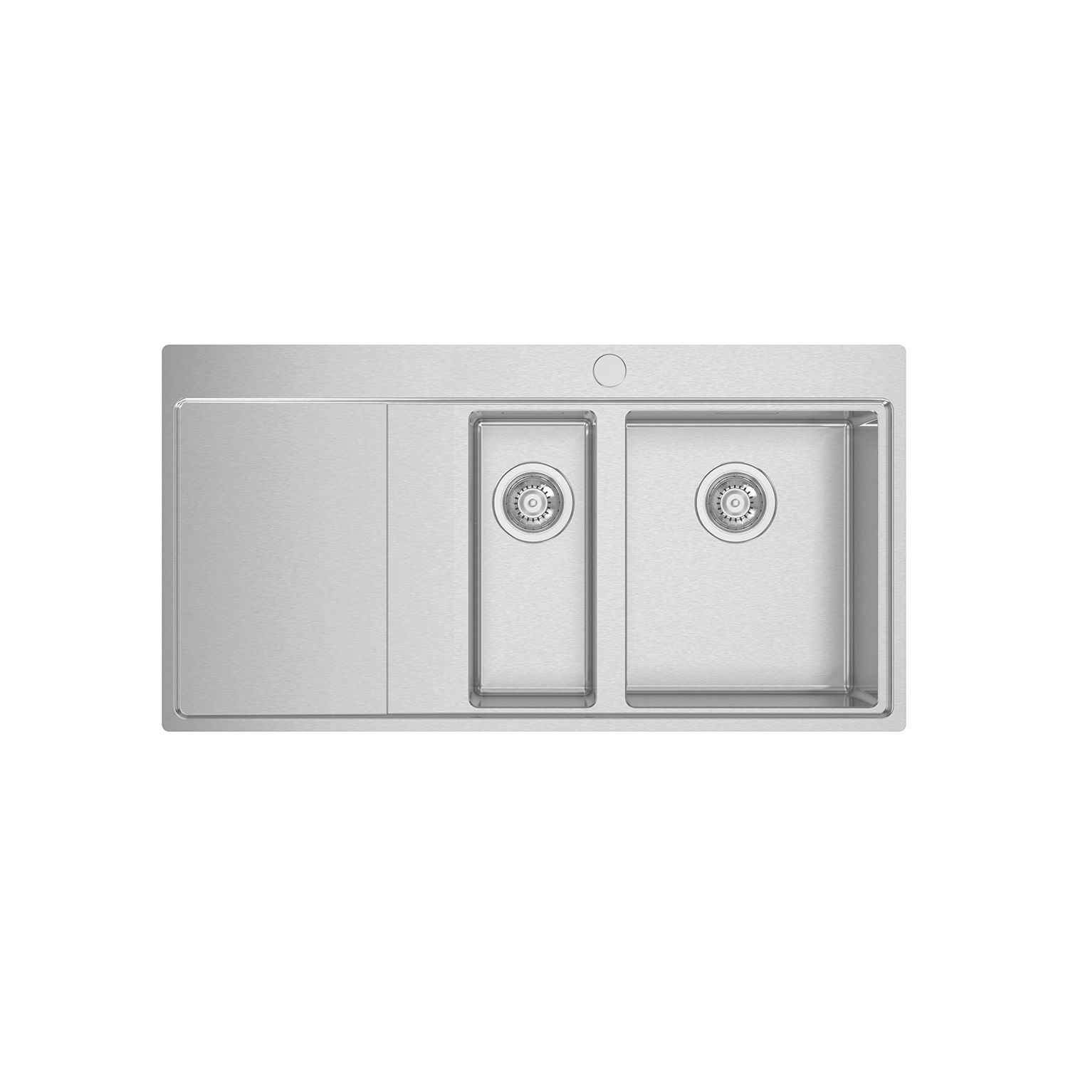 Clearwater Xeron 1.5 Bowl Stainless Steel Kitchen Sink 1000mm x 520mm (945FJ)