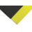 COBA Orthomat Anti-Fatigue Floor Mat Black/Yellow 0.9m x 0.6m x 9mm