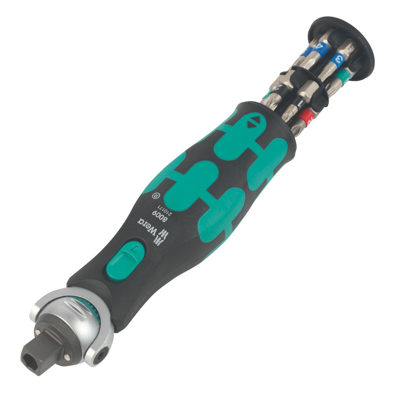 Wera 8009 Zyklop Pocket Interchangeable Screwdriver Set 13 Pieces (945FW)