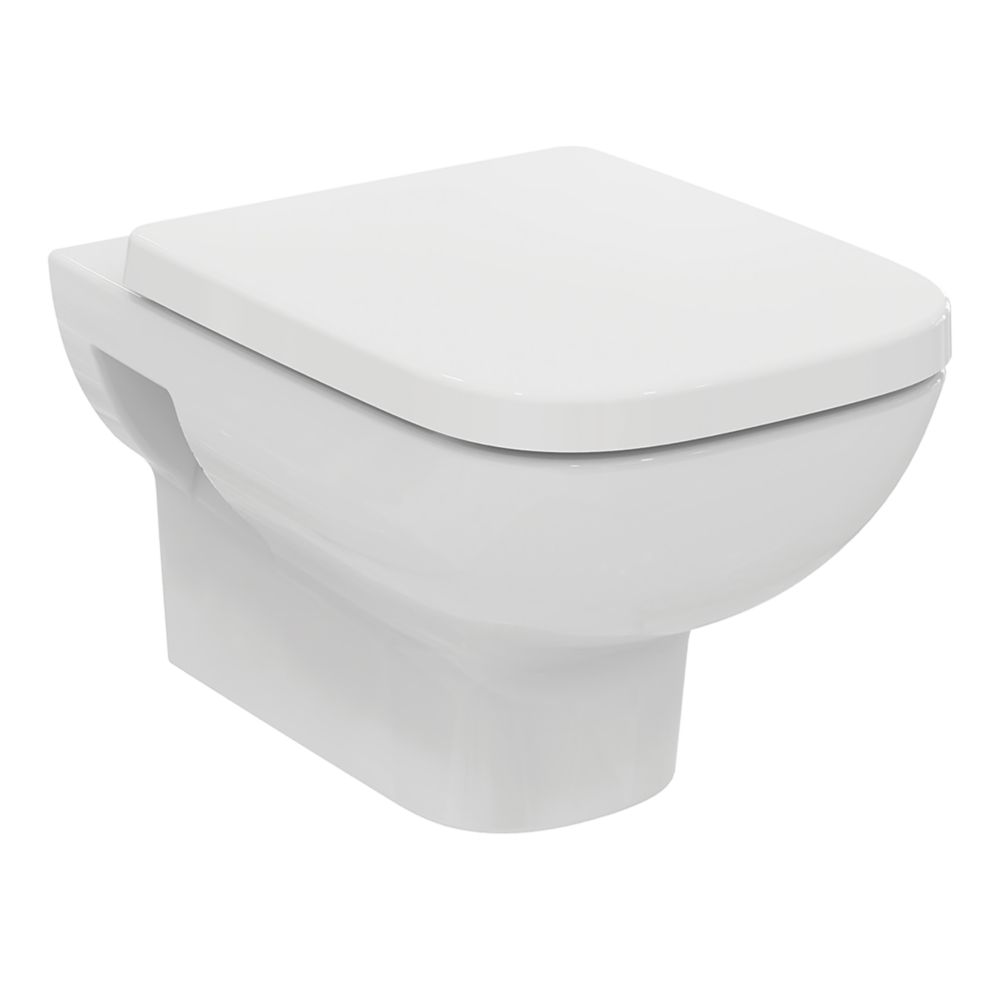 Ideal Standard i.life A Soft-Close Wall-Hung WC Bowl