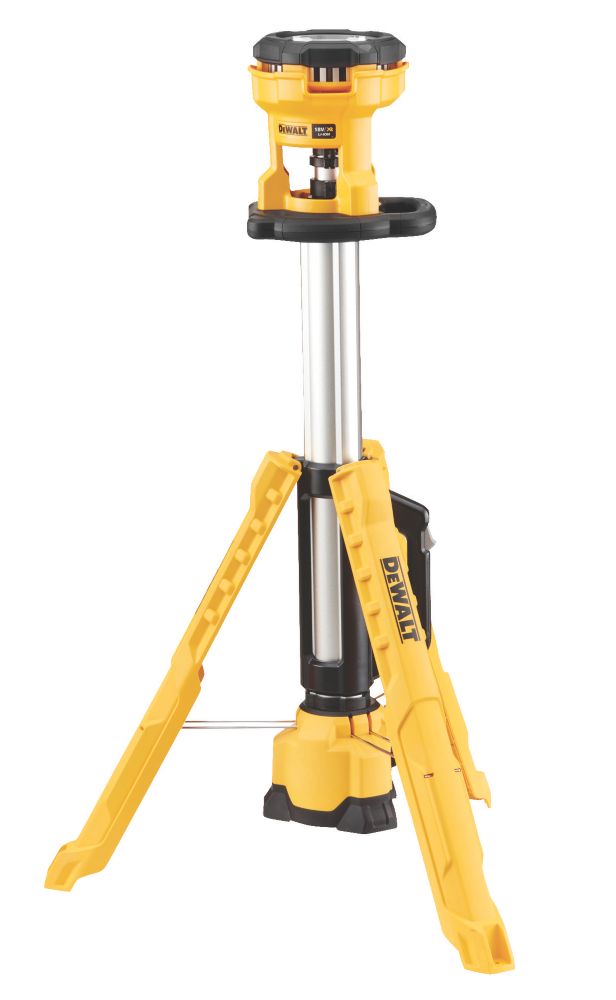 DeWalt DCL079-XJ 2.2m 18V Li-Ion XR Cordless LED Tripod Light Bare  Screwfix