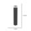 Eglo Castelnuovo 500mm Outdoor Post Light Black
