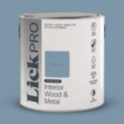 LickPro 2.5Ltr Blue 18 Satin Water-Based Trim Paint