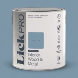 LickPro 2.5Ltr Blue 18 Satin Water-Based Trim Paint