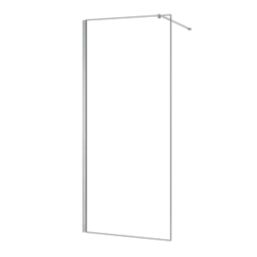 Triton Neo  Frameless Showerwall  Chrome 1000mm x 2015mm