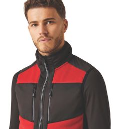 Regatta E-Volve Knit Stretch Bodywarmer Bodywarmer Classic Red/Black X Small 35.5" Chest