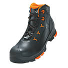 Uvex 2 Metal Free  Safety Boots Black Size 9
