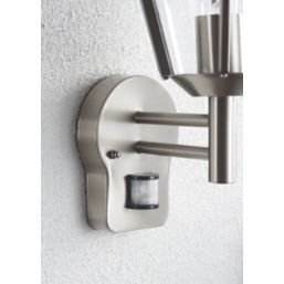 Stainless steel pir on sale outdoor wall light