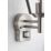 Antler Outdoor Wall Light With PIR Sensor Brushed Stainless Steel
