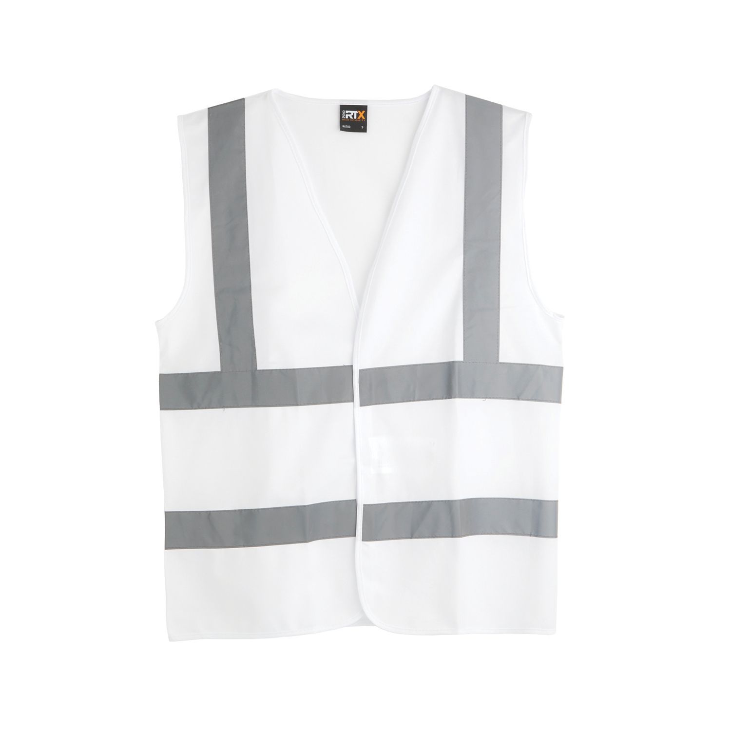 Pro RTX High Visibilty Waistcoat White Medium 40" Chest (946AL)