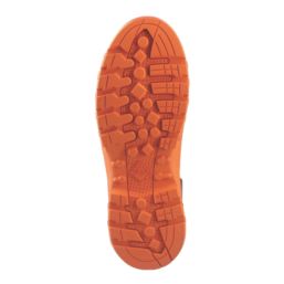 Muck Boots Grit S5 Size 7  Black & Orange  Safety Wellies