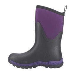 Muck Boots Arctic Sport II Mid Size 8 Womens Black/ Acai Non Safety Wellies