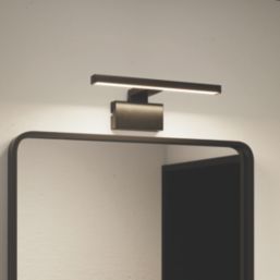 LAP Craven 300mm LED Mirror Light Black 9W 900lm