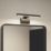 LAP Craven 300mm LED Mirror Light Black 9W 900lm