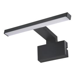 LAP Craven 300mm LED Mirror Light Black 9W 900lm